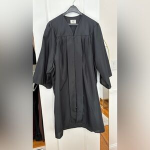 Jostens Black graduation gown